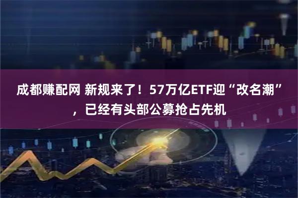 成都赚配网 新规来了!57万亿ETF迎“改名潮”,已经有头部公募抢占先机